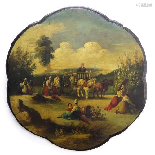 A 19th Century Painting on Panel