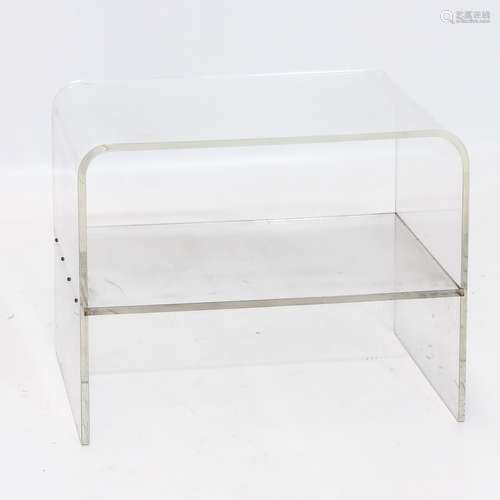 A 1970s Plexiglass Coffee table