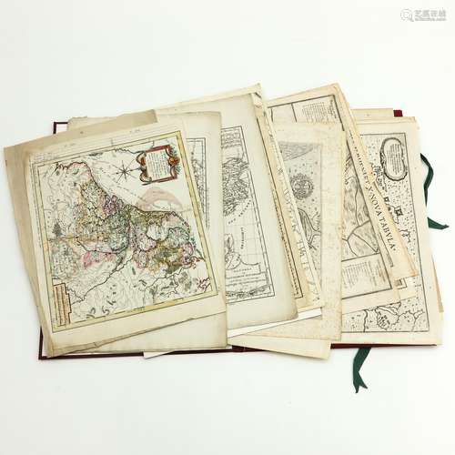 A Collection of Old Prints and Topographic Maps