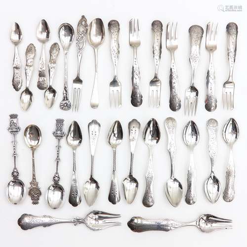 A Lot of Silver Forks and Spoons