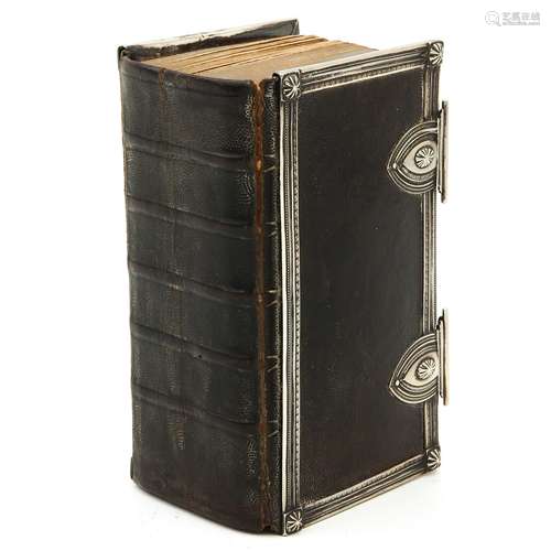 A 19th Century Bible with Silver Clasps