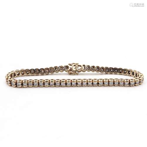 A Diamond Tennis Bracelet