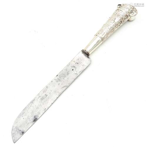 A Zeeland Knife with Silver Handle