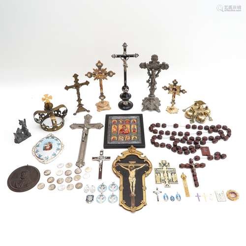 A Diverse Collection of Religious Items