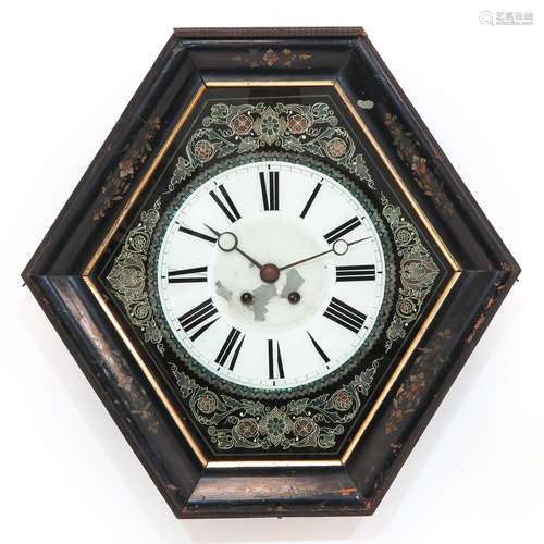 A French Wall Clock Circa 1880