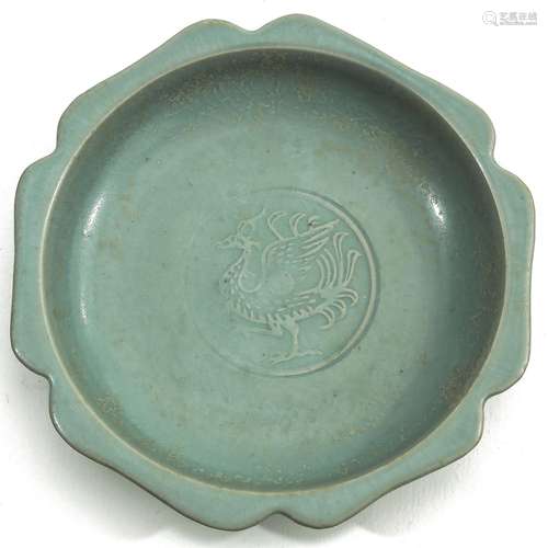 A Celadon Dish