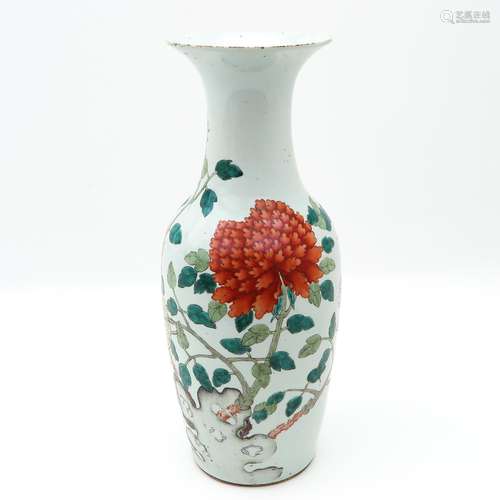 A Polychrome Vase