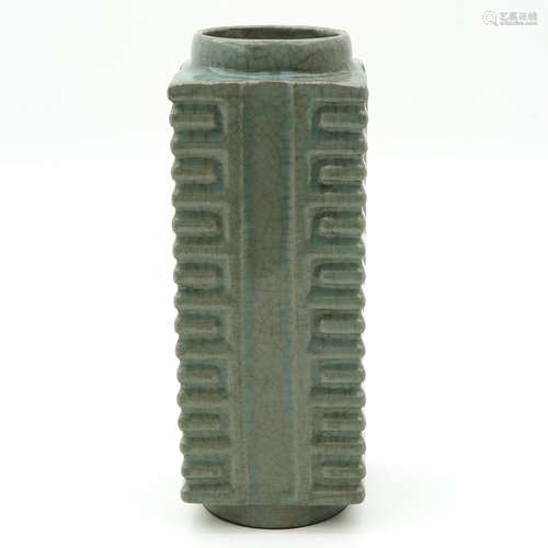 A Celadon Vase