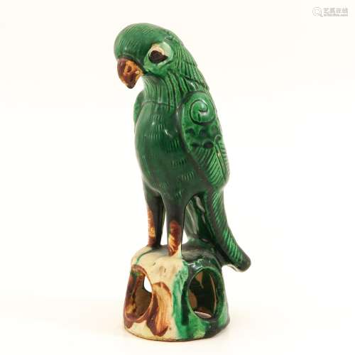 A Chinese Sculpture of  Parrot