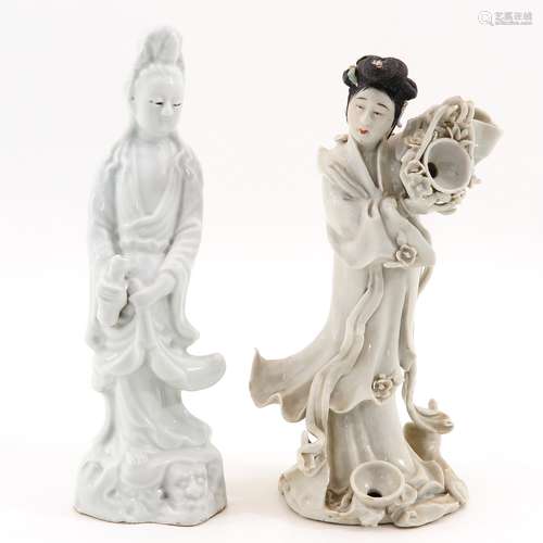 Two Chinese Sculptures