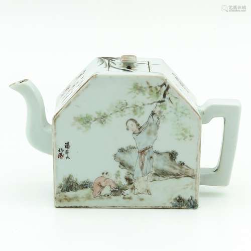 A Qianjiang Cai Teapot