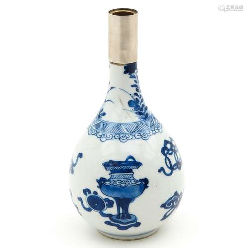 A Blue and White Vase