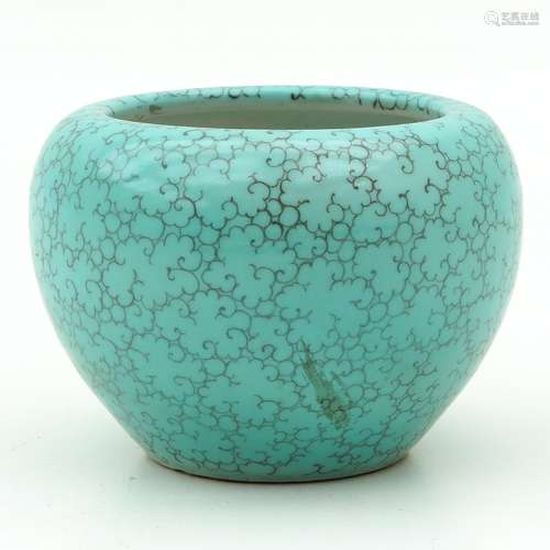 A Turquoise Decor Vase