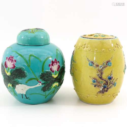 Two Ginger Jars