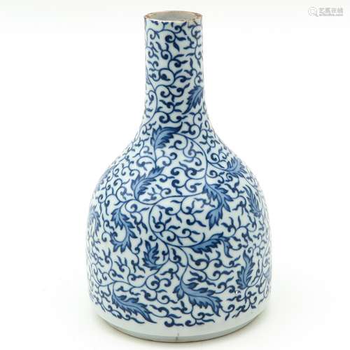 A Blue and White Vase