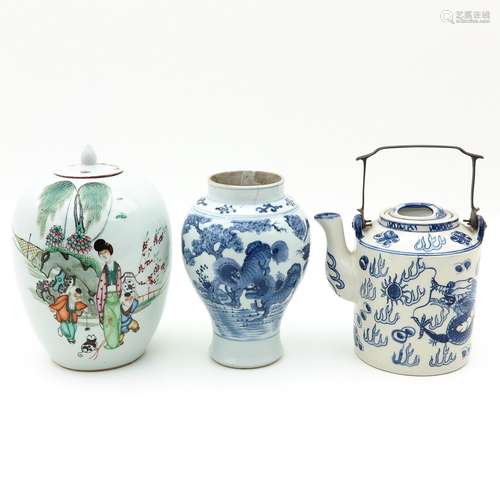 A Collection of Porcelain