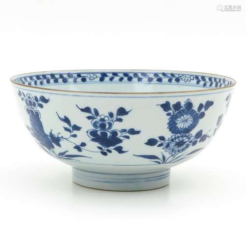 A Blue and White Bowl