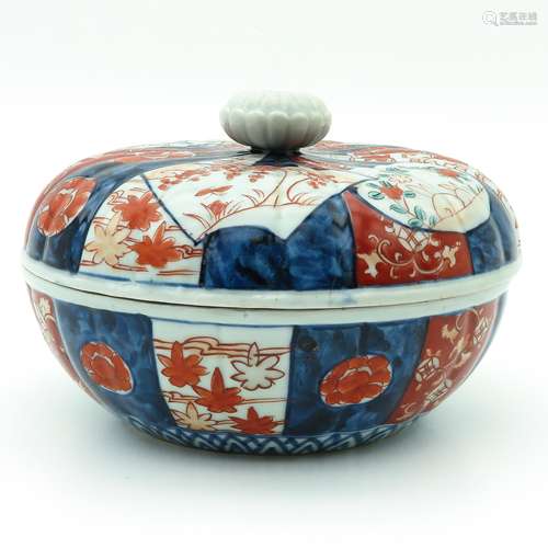 An Imari Covered Dish