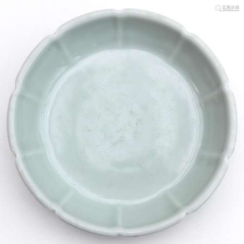 A Small Celadon Dish