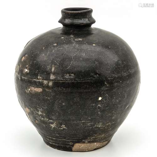 A Stoneware Bottle