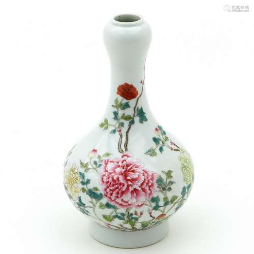 A Famille Rose Vase