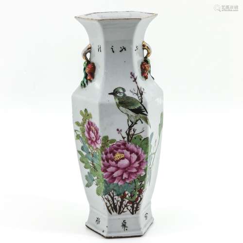 A Polychrome Decor Vase