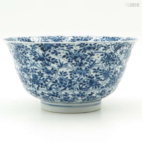 A Blue and White Bowl