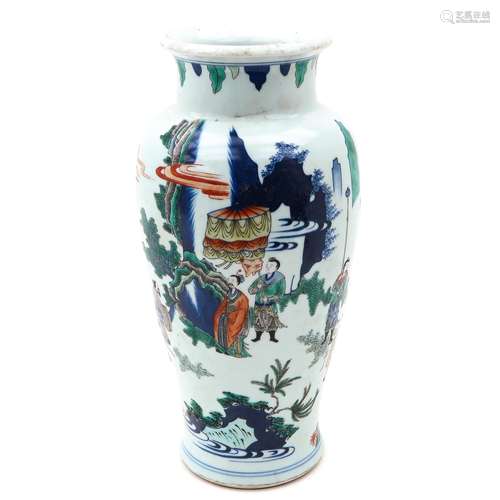 A Wucai Vase