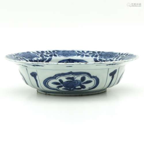 A Blue and White Bowl