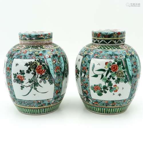 A Pair of Ginger Jars