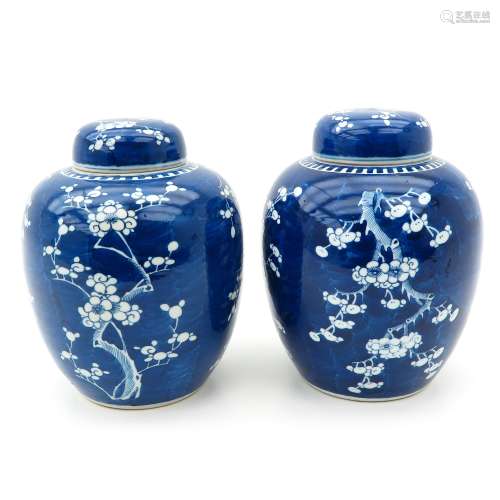 A Pair of Ginger Jars