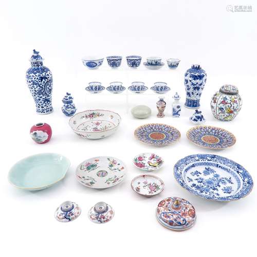 A Diverse Collection of Porcelain