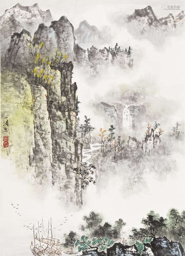 陶一清 山水