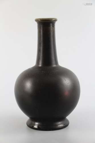 Black gold GLAZE ball bottle