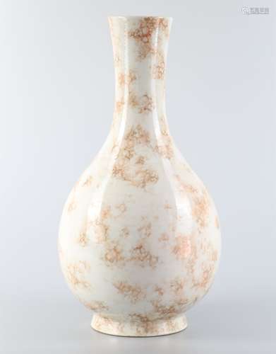 Imitation stone glaze long neck bottle