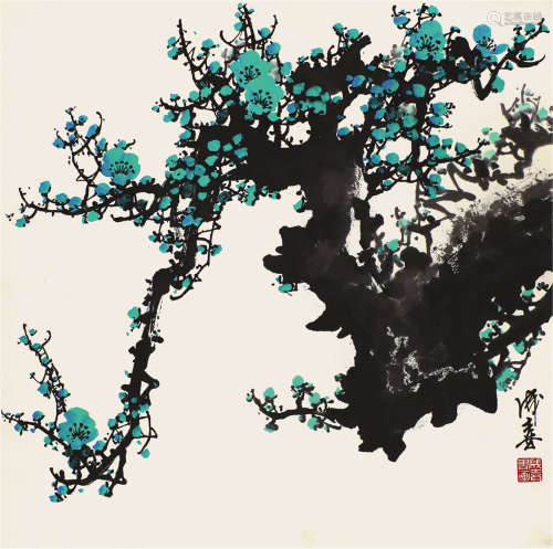 王成喜(b.1940)绿梅