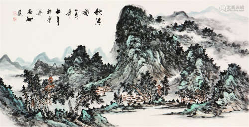 陈忠洲(b.1970)秋清图