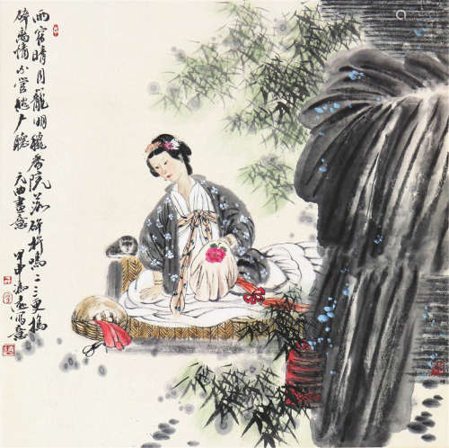 冯  远(b.1952)元曲画意