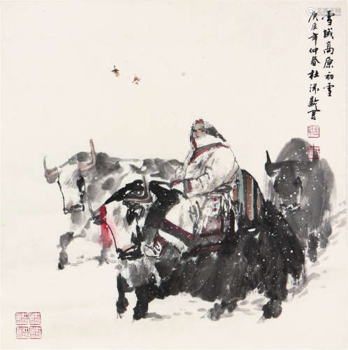 杜滋龄(b.1941)雪域高原初雪