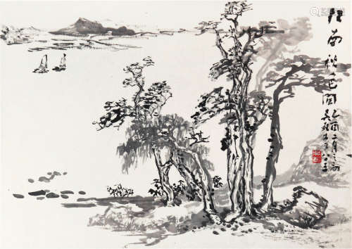 吴养木(1921-2009)江南秋色