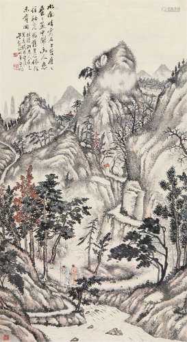 吴观岱(1862-1929)归樵图