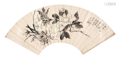 黄宾虹(1865-1955)山花斑斓