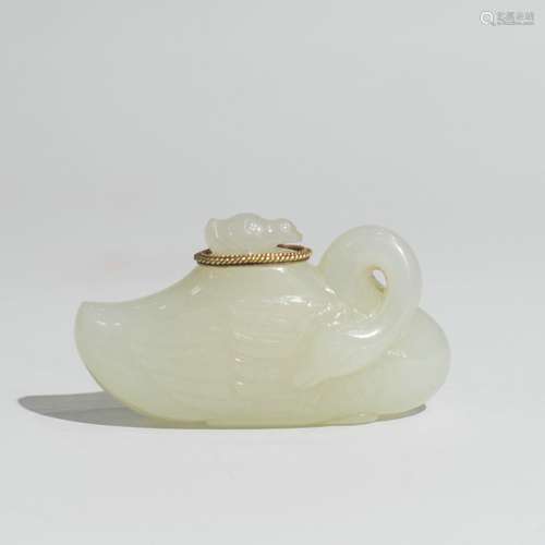 Jade Carving Of Goose