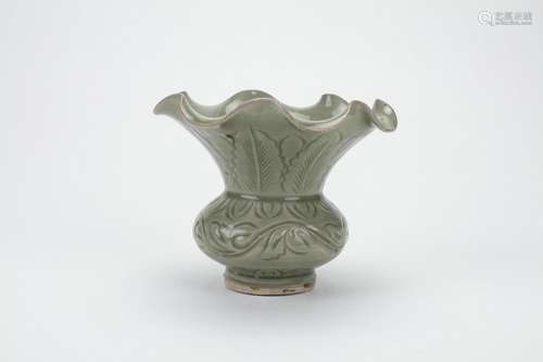 Celadon Glazed Porcelain Funnel