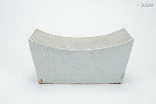 Celadon Glazed Porcelain Pillow