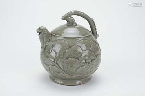 Celadon Glazed Porcelain Pot