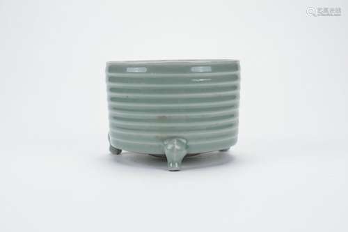 Longquan Yao Porcelain Tripod Censer