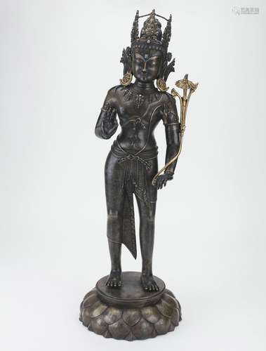 Copper Alloy Figure Of Guanyin