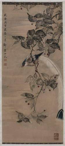 Painting Of Flower And Bird By Hua Yan