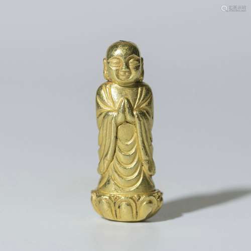 Gold Figure Of Buddha